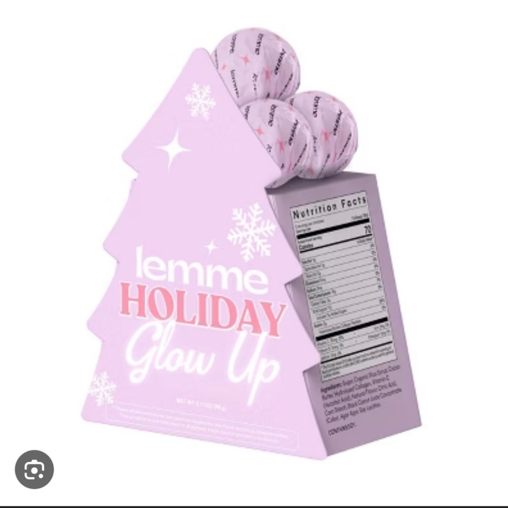 Lemme Holiday Glow Up Beauty Lollipops